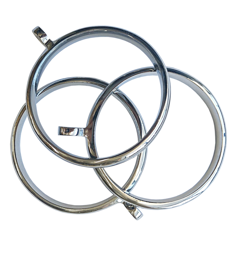 RGTK50CR - Metal rings for 50mm diameter pole