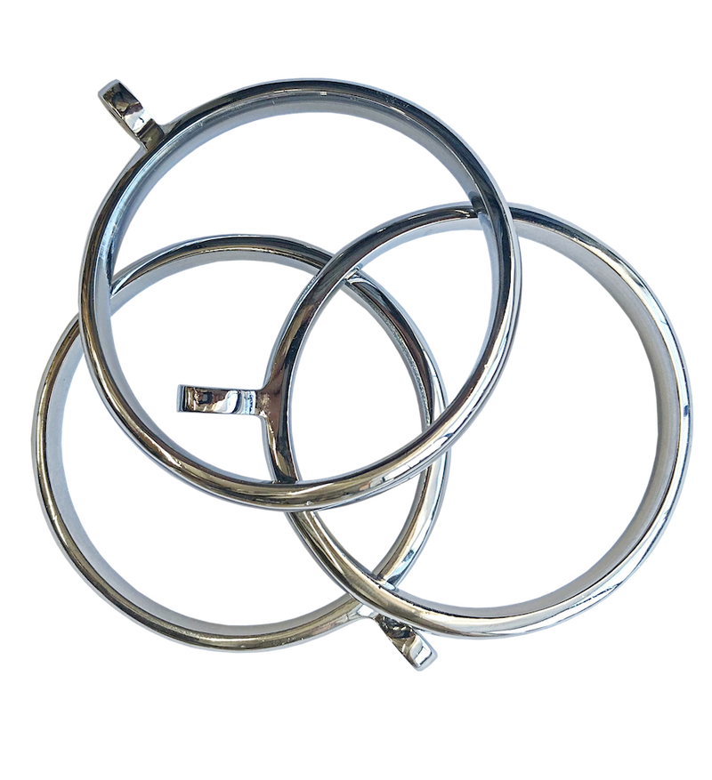RGTK50CR - Metal rings for 50mm diameter pole