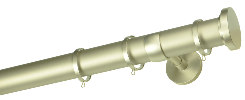 50mm Satin Nickel metal pole