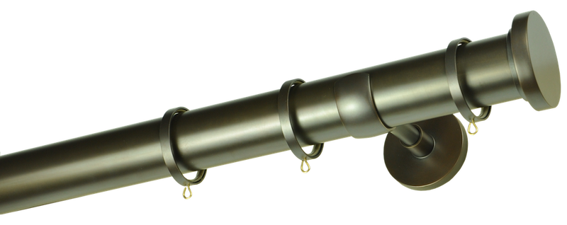 50mm Matte Bronze metal pole