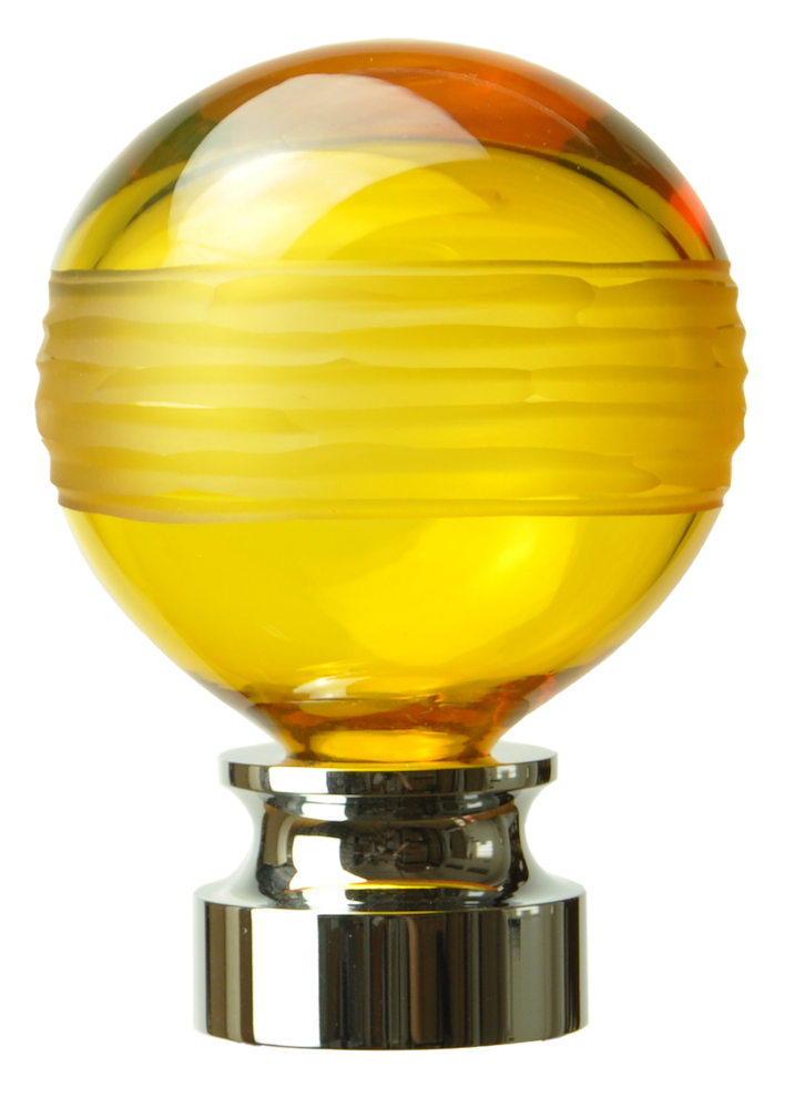 FTK139 Etched Ball, Amber