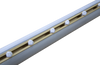 60mm Diameter Pole with inserted track, corded.