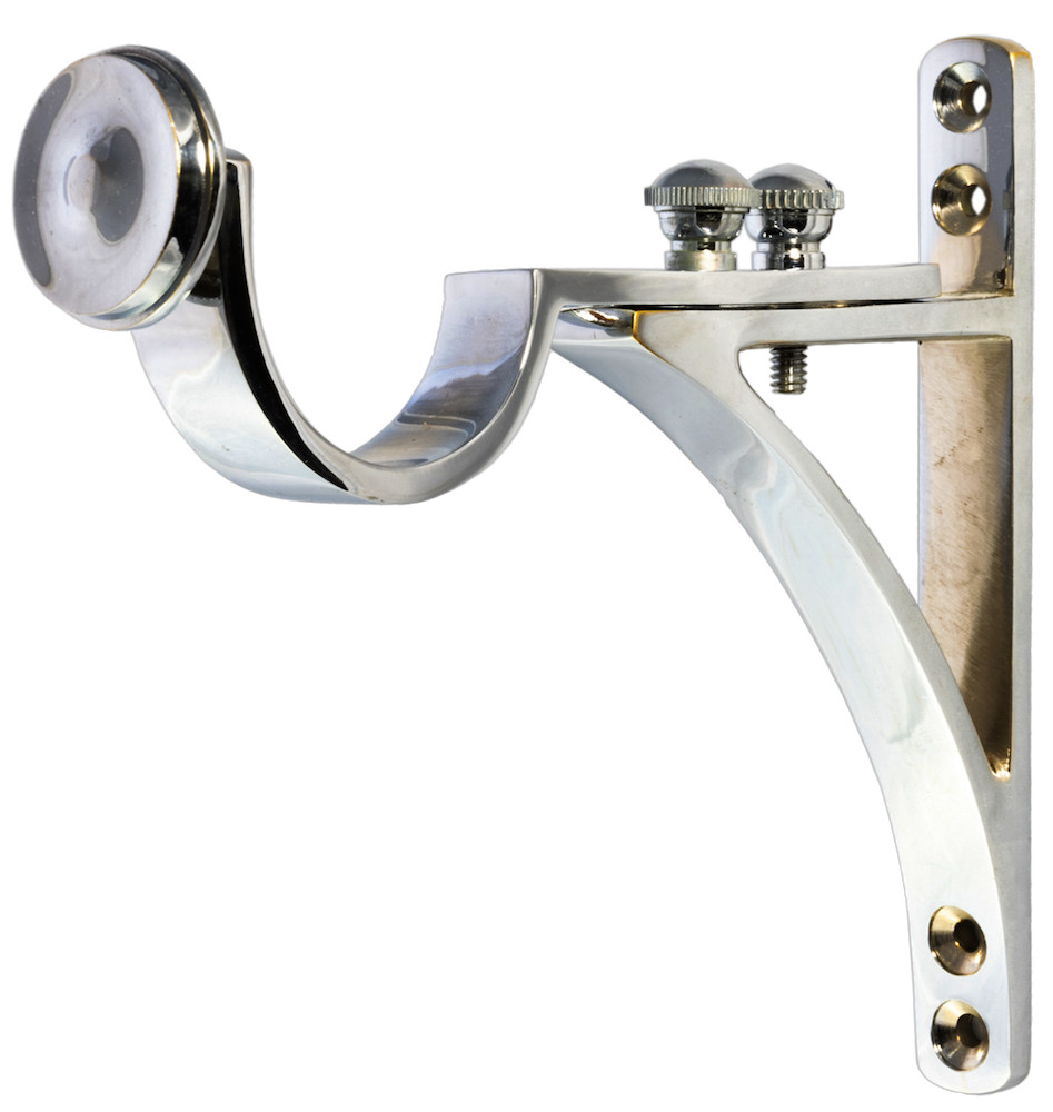 Classic Metal Adjustable End Bracket 50mm